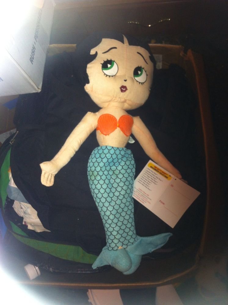 betty boop plush toys