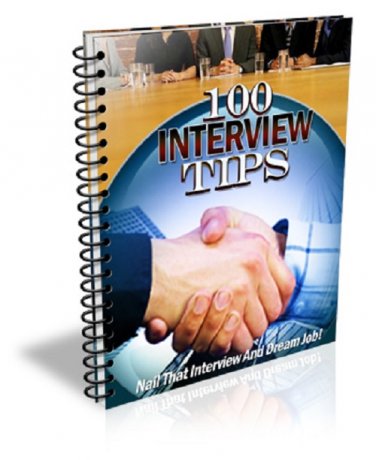~*~ 100 Interview Tips eBook ~*~