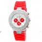 Designer Ladies sports brand silicone new watch #427 Free shipping