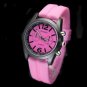 Silicone Jelly Gel Quartz Analog Sports new Watch #426 Free shipping