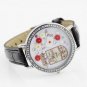 Polymer Clay Leatheroid Women Quartz new watch #419 Free shipping