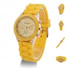 Silicone Quartz Analog Sports new Watch #406 Free shipping