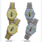 Lady  Metal Band Watch with Madonna Guadalupe Image #193 free shipping