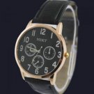 Elegant Black Fashion Design Quartz new watch #87 Free shipping