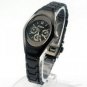 New Black Stainless Quartz Womens Watch #71 Free shipping