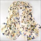 NEW Butterfly Fashion Long Soft Shawl Scarf #80