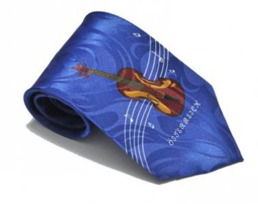 New Jacquard Woven Silk Men's guitar Necktie #75