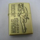 Michael J metal kerosene lighter #23 free shipping
