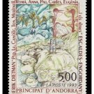 ANDORRA FRANCE Art Dietman mnh Sculpture