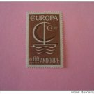 ANDORRA France EUROPA 1966 mnh