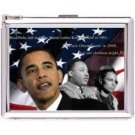 H5S52 Cigarette Case with lighter Barack Obama Picture Free shipping