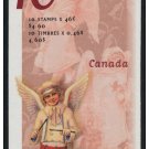 Canada - 1815a 46c Christmas Angel Booklet