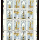 CANADA 1988 #1206-09 Science Medicine MNH Full sheet