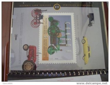 CANADA Land Vehicles sheetlet mnh