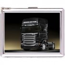 H5S640 Cigarette Case with lighter Truck Picture Free shipping