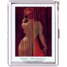 H5S600 Cigarette Case with lighter Pin Up Girl Picture Free shipping