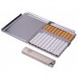 H5S127 Cigarette Case with lighter Charlie Chaplin Picture Free shipping