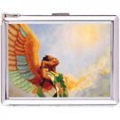 H5S427 Cigarette Case with lighter American Native Picture Free shipping