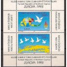 Cyprus Turkey Europa 1995 MNH SS