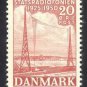 DENMARK 317 mnh 1950 RADIO BROADCASTING