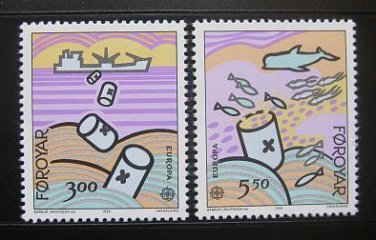 FAROE EUROPA 1986 mnh