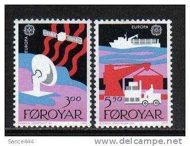 FAROE EUROPA 1988 mnh
