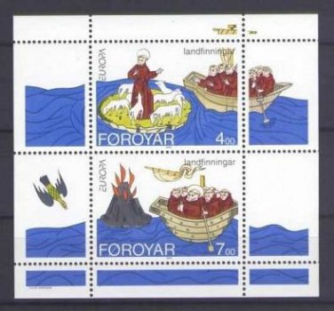 FAROE Islands EUROPA 1994 mnh SS