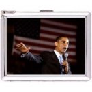H5S51 Cigarette Case with lighter Barack Obama Picture Free shipping