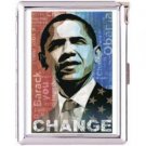 H5S61 Cigarette Case with lighter Barack Obama Picture Free shipping