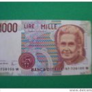 ITALY 1000 lire 5 Mint Banknotes