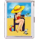 H5S559 Cigarette Case with lighter Betty Boop Picture Free shipping