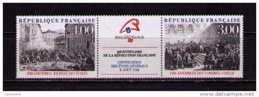 FRANCE 2122a MNH Revolution Bicentennial