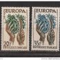 France Europa 1957 mnh scott 846-7