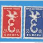 France Europa 1958 mnh scott 889-90