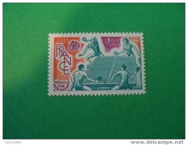 FRANCE 1558 mnh TABLE TENNIS
