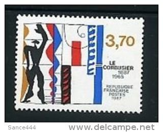 FRANCE 2035 MNH Le Corbusier