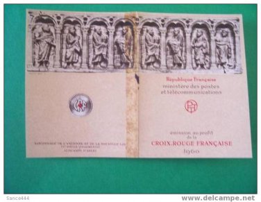 FRANCE B347a mnh booklet Red Cross