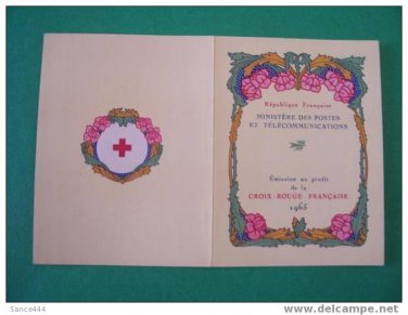 FRANCE B392a mnh booklet Red Cross