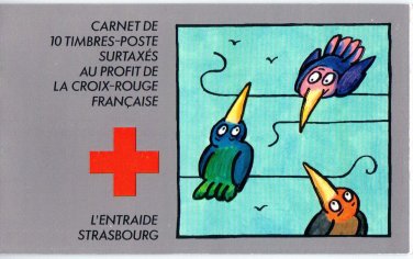 FRANCE B648a mnh booklet Red Cross