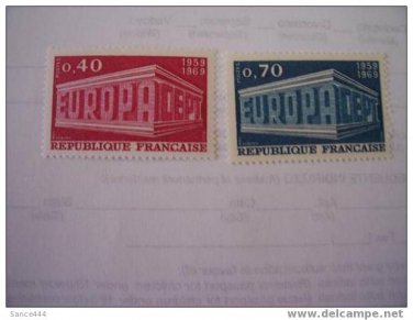 FRANCE EUROPA 1969 MNH