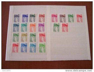 FRANCE MNH LE SABINE w/tropical gum