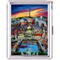 H5S416 Cigarette Case with lighter Paris France Picture Free shipping