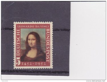 Germany 687 MNH MONA LISA LEANARDO DA VINCI