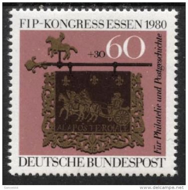 GERMANY B581 mnh FIP Congress