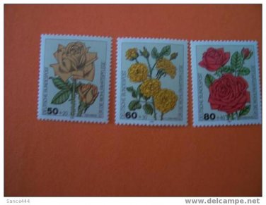 GERMANY B600-2 mnh Flowers
