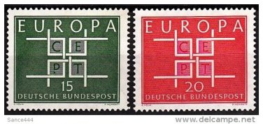Germany Europa 1963 mnh