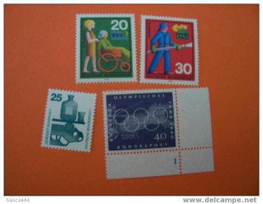 GERMANY 1024-5 ......... mnh various