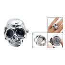 Fashion Skull Shape Finger Ring Watch Adjustable #509 Free shipping