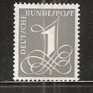 Germany 737 mnh Numeral