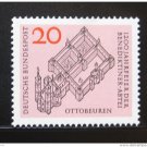 GERMANY 880 MNH BENEDICTINE ABBEY ANNIV.
